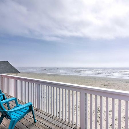 Beachfront Galveston Oasis Balconies, Ocean View! Eksteriør billede