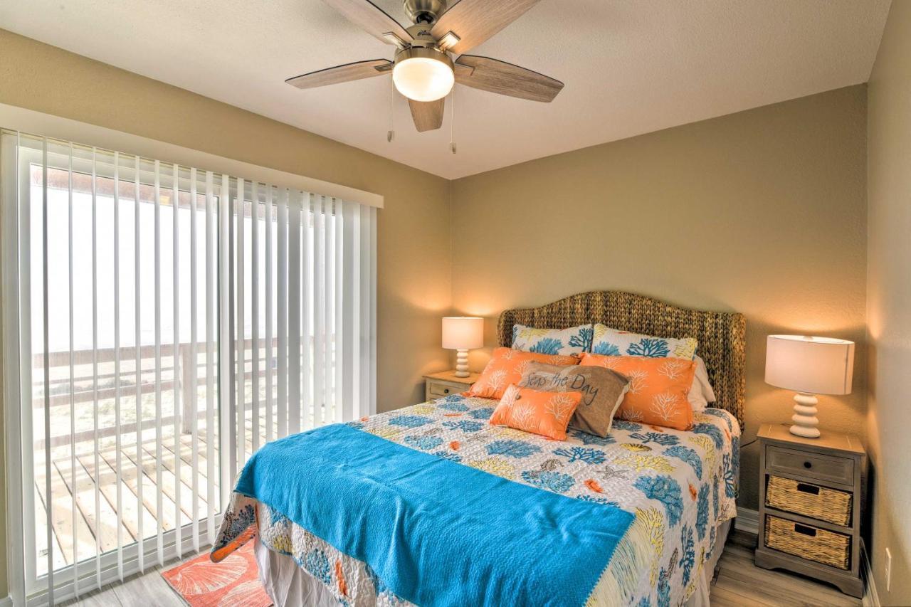 Beachfront Galveston Oasis Balconies, Ocean View! Eksteriør billede